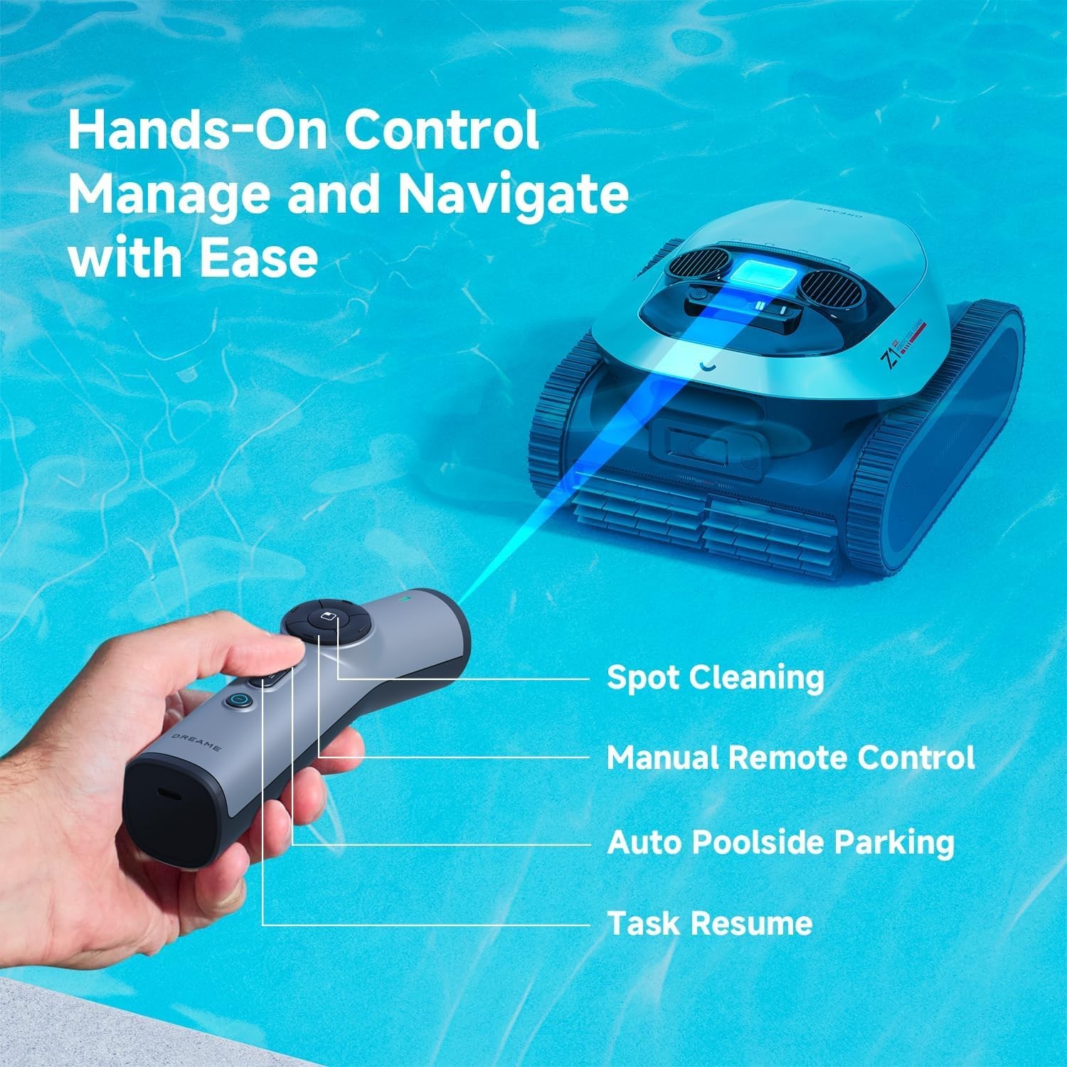 eBay Live｜DREAME Z1 Pro Robotic Pool Cleaner APP Control｜Certified Refurbished
