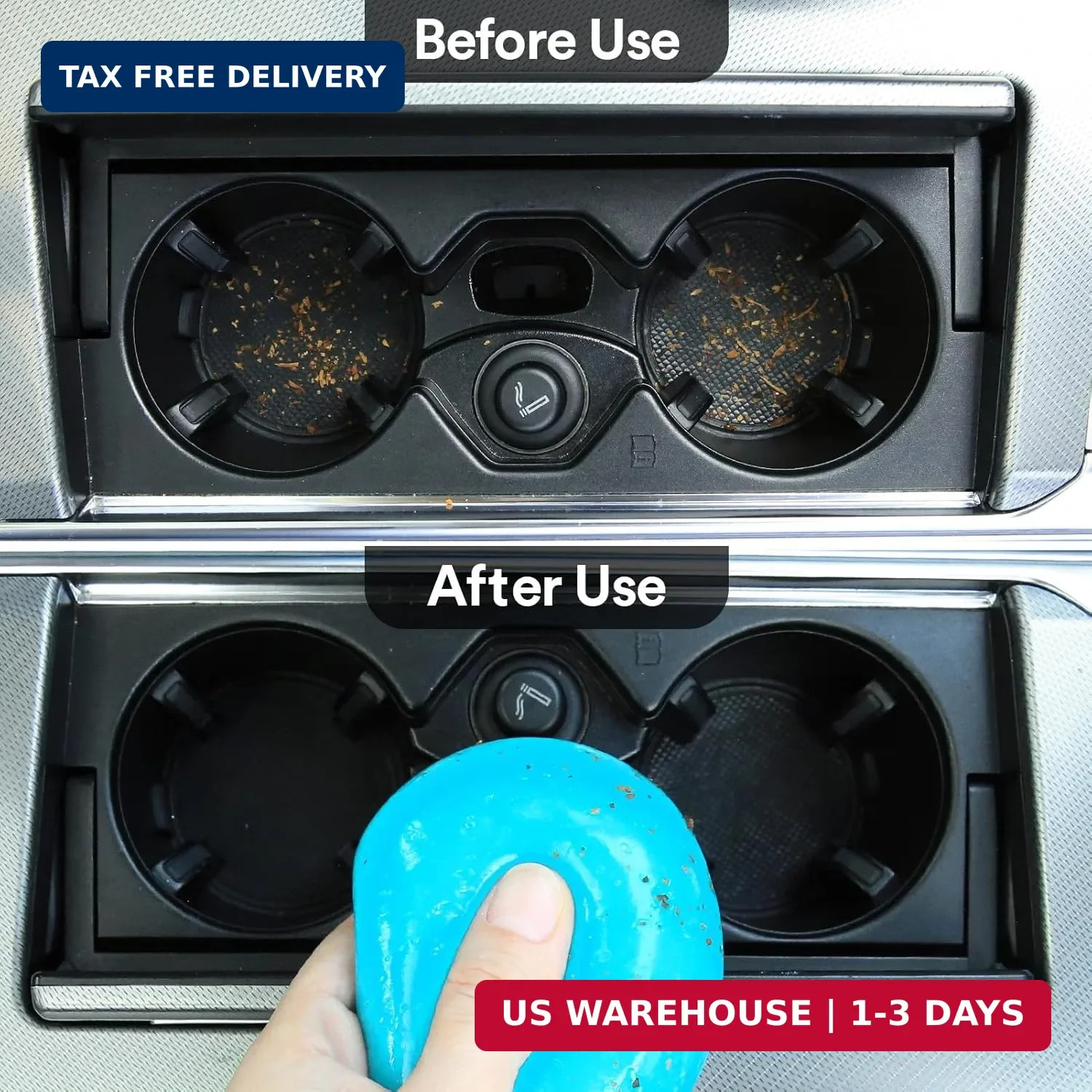 PULIDIKI Car Cleaning Gel Car Clean Putty, Universal Car Interior Cleaner Slime,