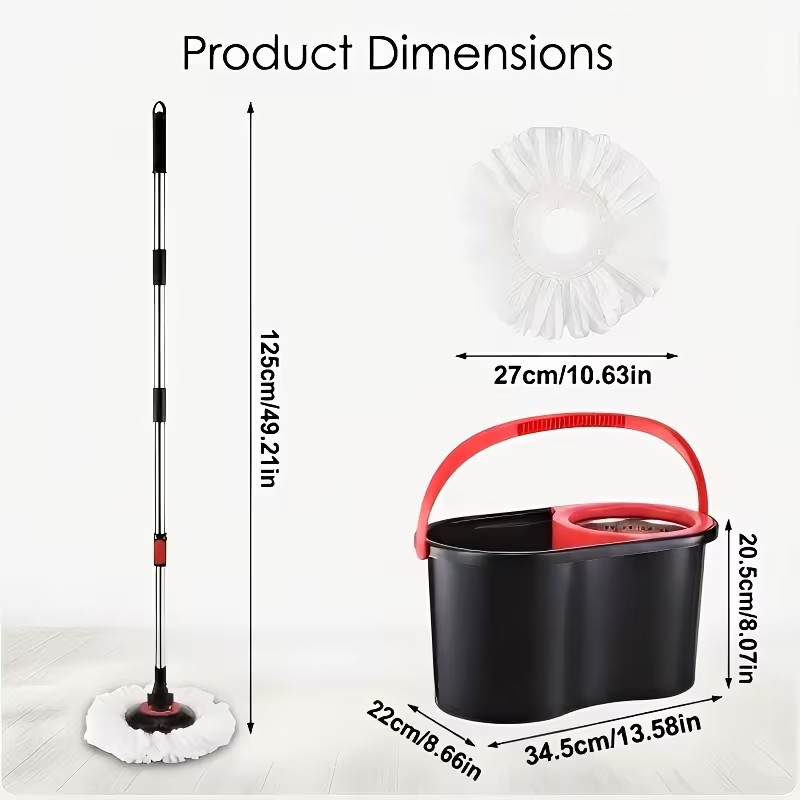 Mop And Bucket Set, Spin Mop And Bucket System, Spin Mop Bucket