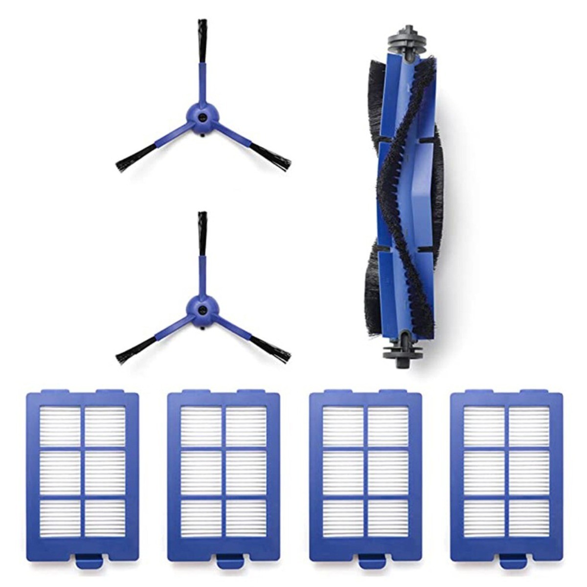 Roller Side Brushes + Filters For RoboVac X8 Series Vacuum Cleaner Parts
