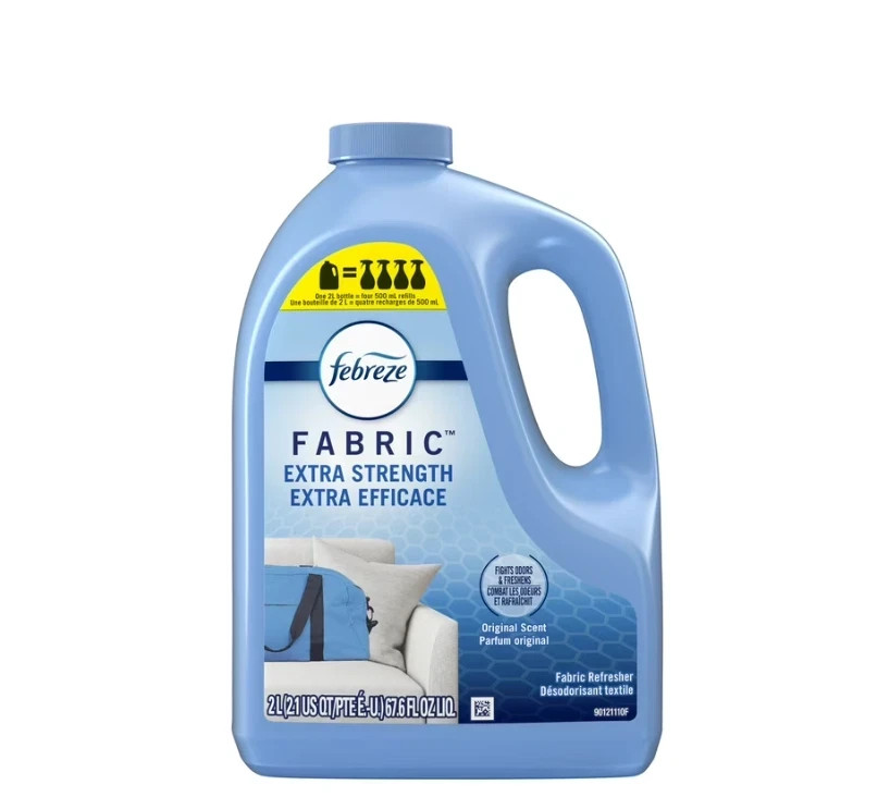Febreze Extra Strength Odor-Eliminating Fabric Refresher Refill, 2 pack