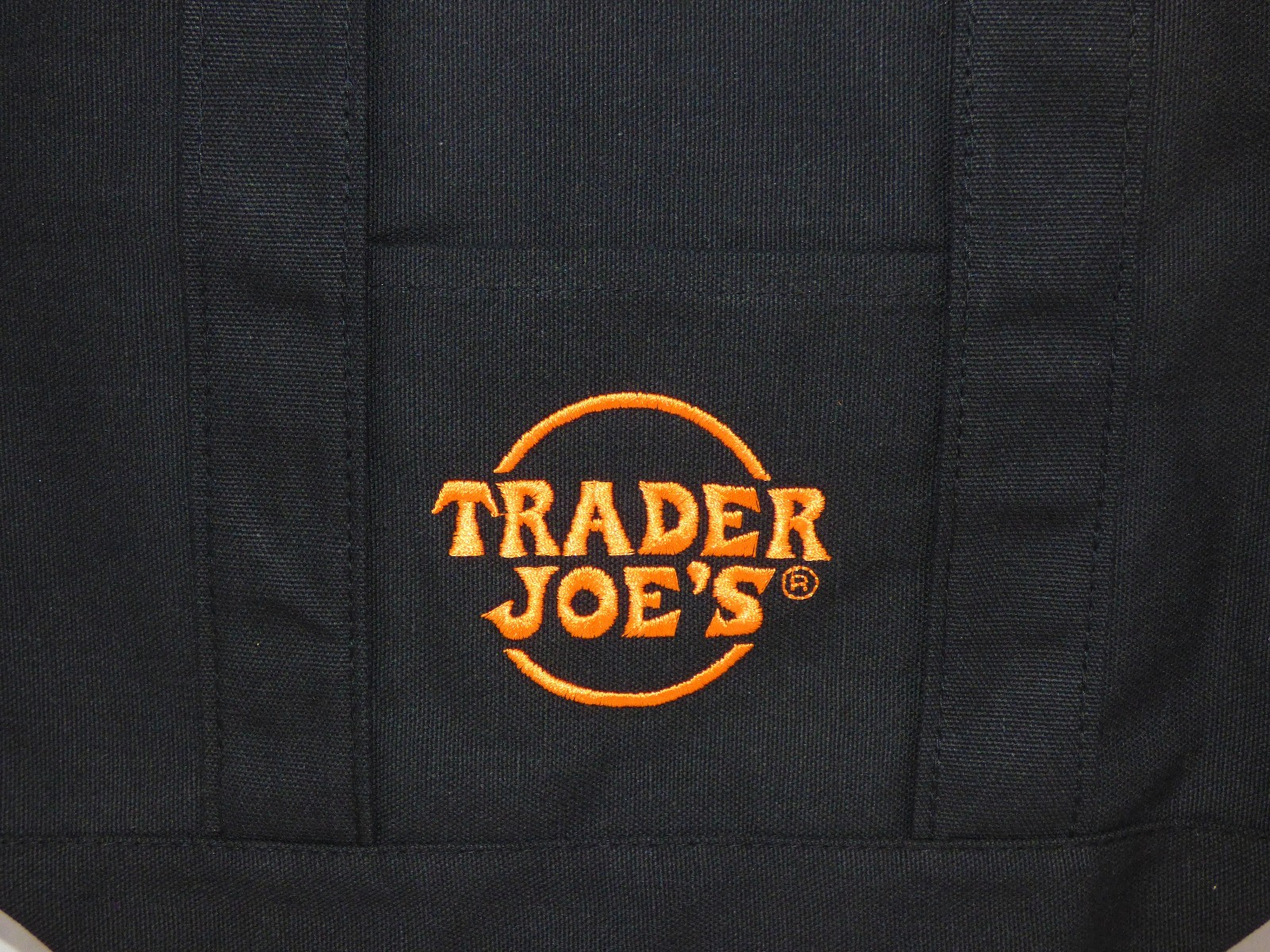 Trader Joe’s – Mini Canvas Tote Bag – Black – Halloween 2025 – Limited Edition