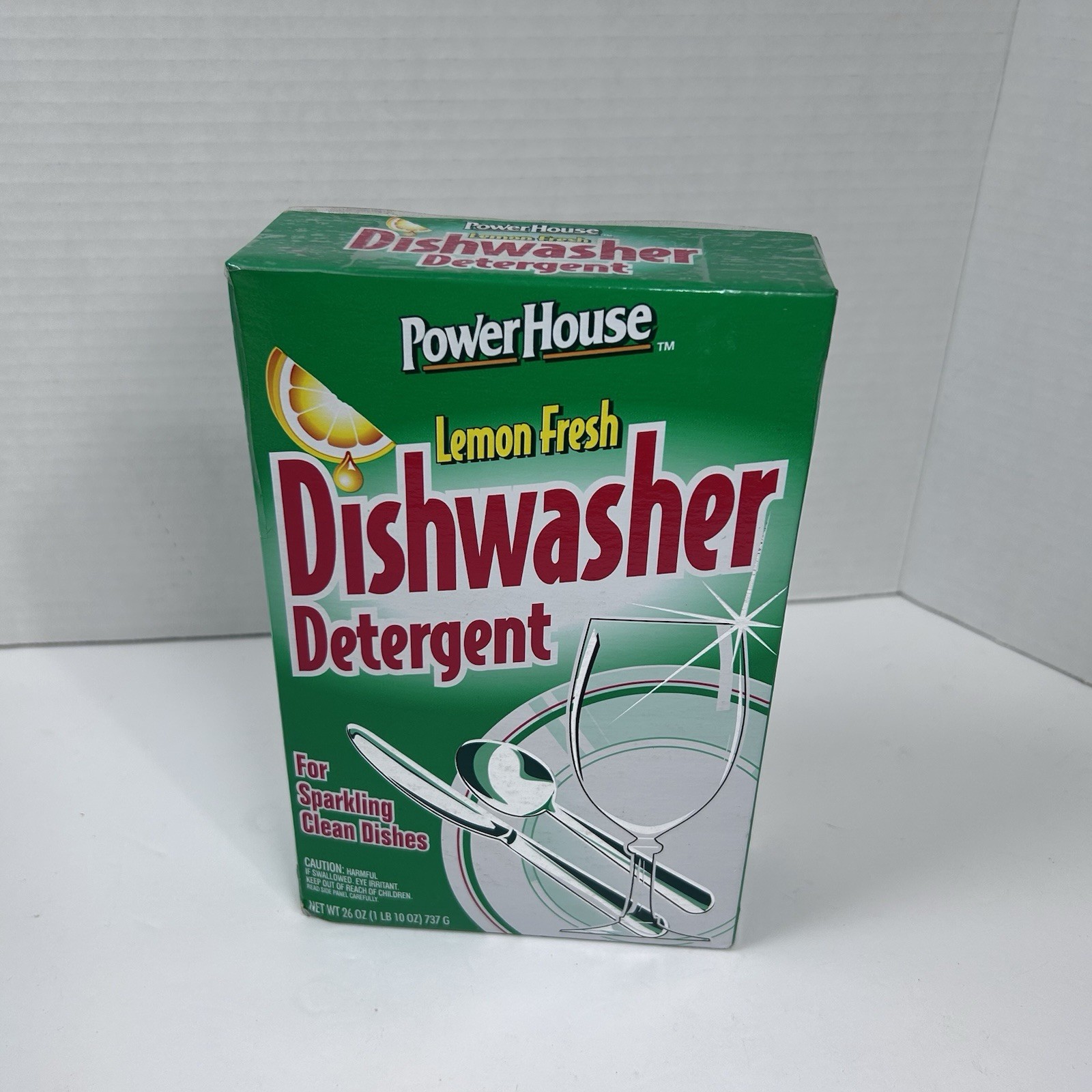 Power House Lemon Fresh Dishwasher Detergent Discontinued 26oz FAST SHIPPING