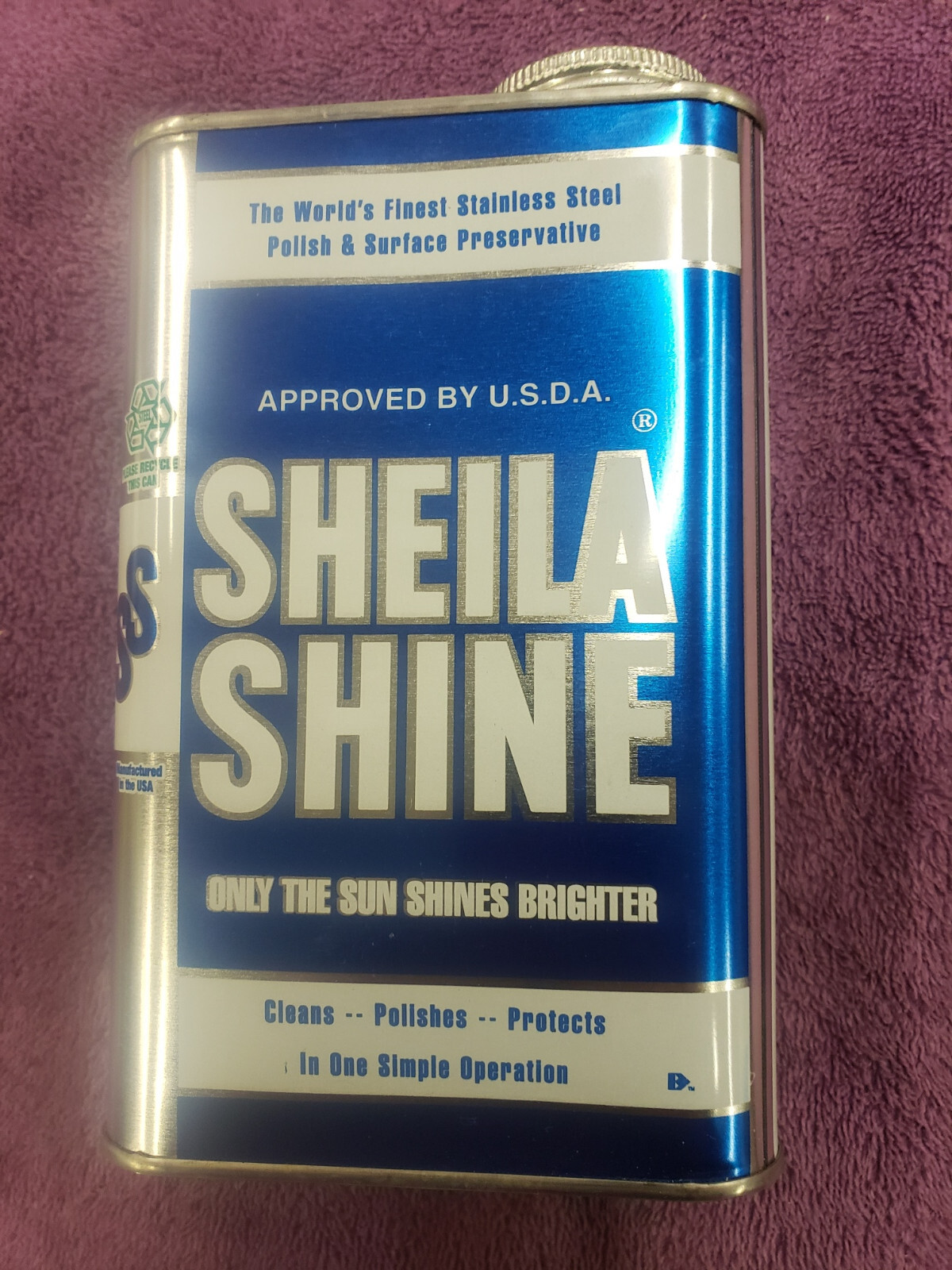 The original Sheila Shine Stainless Steel Cleaner and Polish