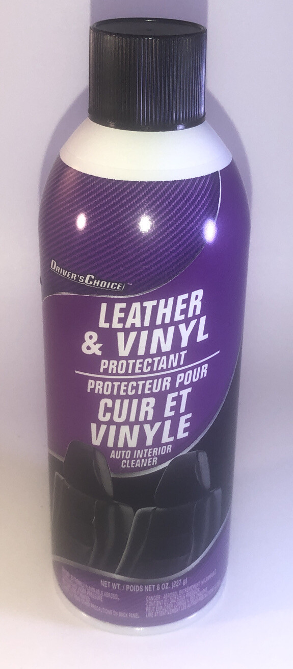 SHIP24H-Drivers Choice Leather & Vinyl Protectant Auto Interior Cleaner 8 oz NEW