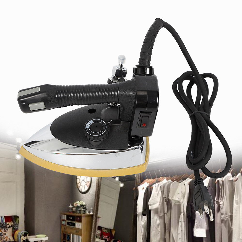 1000W Commercial Steam Iron Industrial Electric Steam Iron 60~220℃ +3L Tank