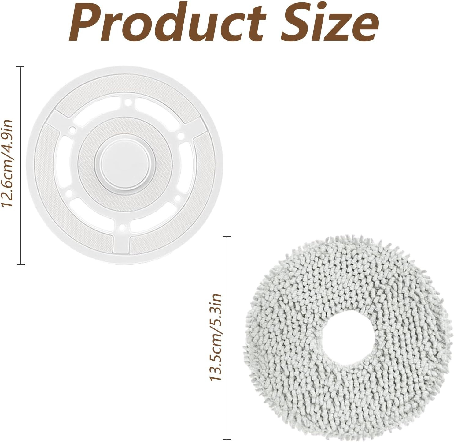 Mop Pad Holder for Ecovacs Deebot T20 Omni, T20 PRO Vacuum Cleaner, for Deebot T