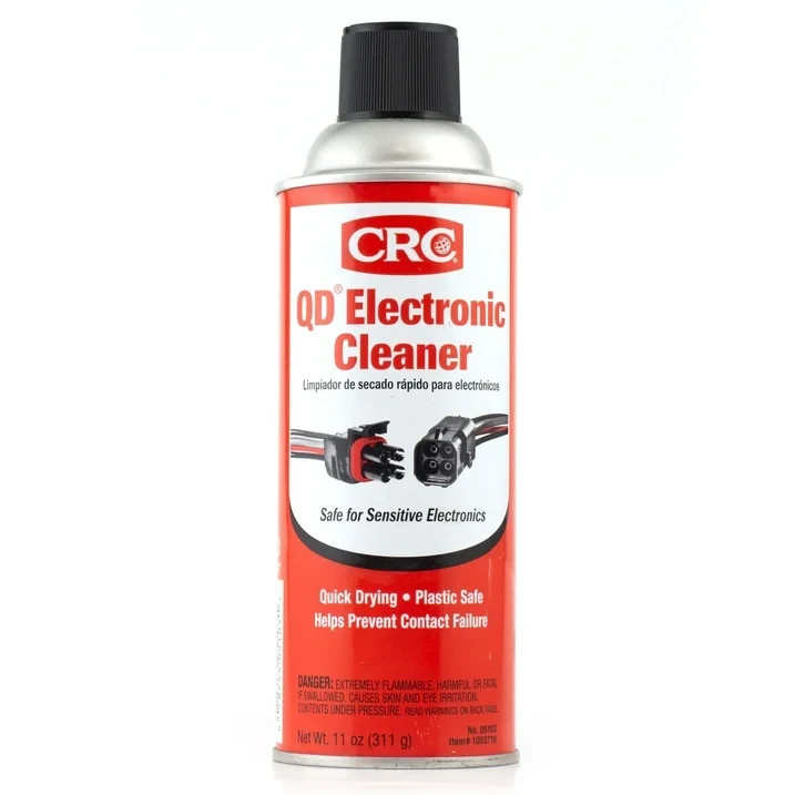 Electronic Contact Cleaner Spray Best Quick Drying Fix CRC QD Corrosion Debris11