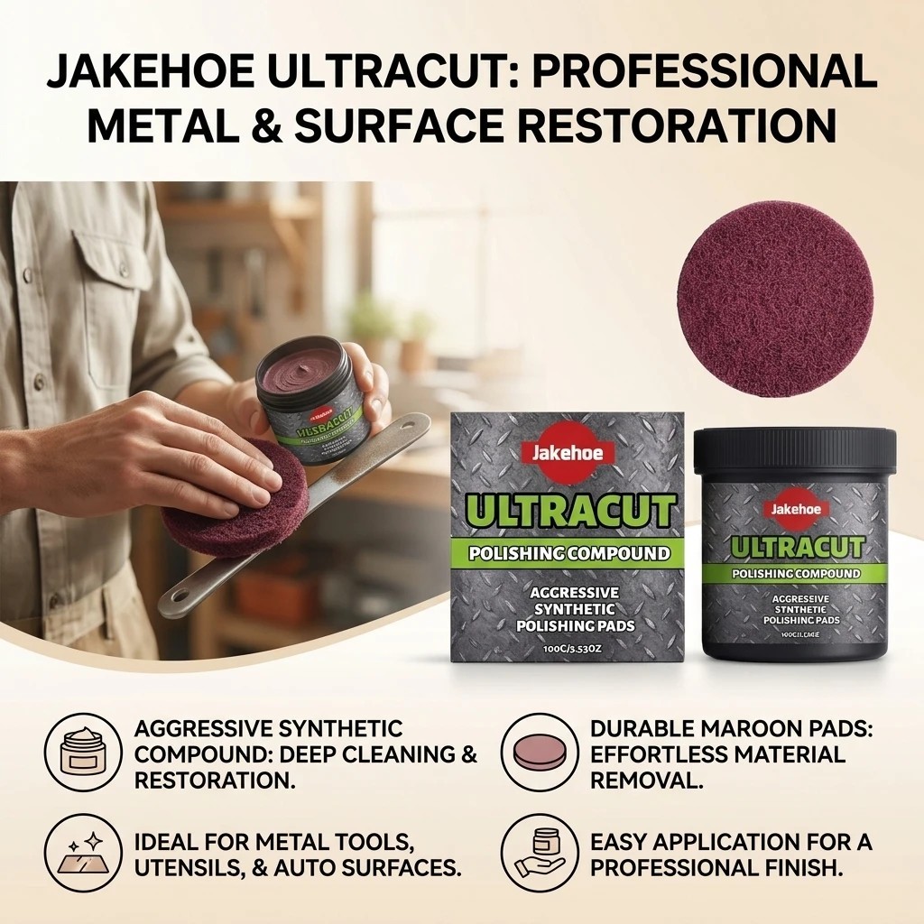 3x Ultracut Polishing Compound,Surface Restoration Polish With Pad 100G~US