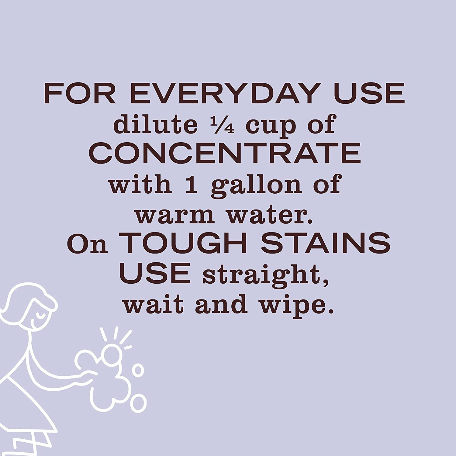 CLEAN DAY Multi-Surface Cleaner Concentrate, Use to Clean Floors, Tile, Counters