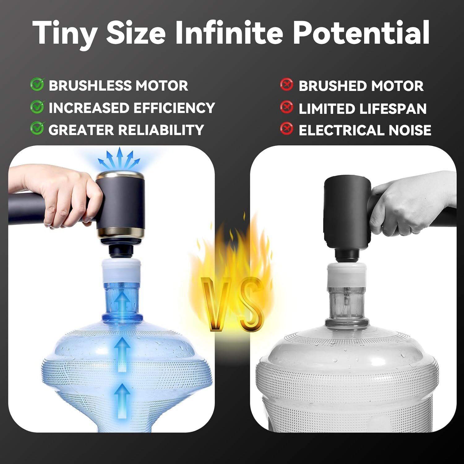 95000PA Cordless Hand Held Vacuum Cleaner Mini Portable Car Auto Home Wireless