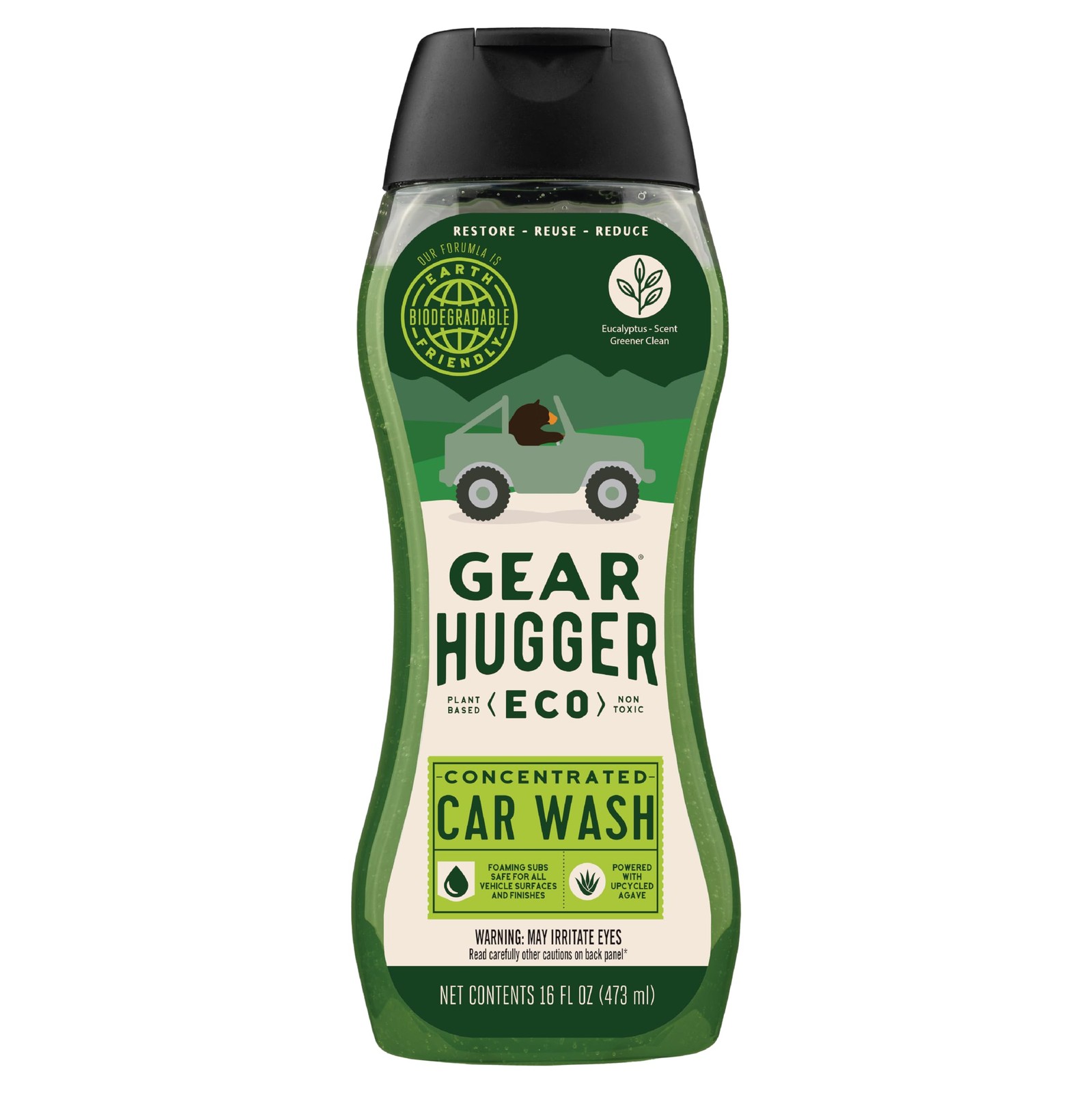 Car Wash Soap (16 oz, Pack of 1) – Eco-Friendly Car Cleaner, Biodegradable Ca…