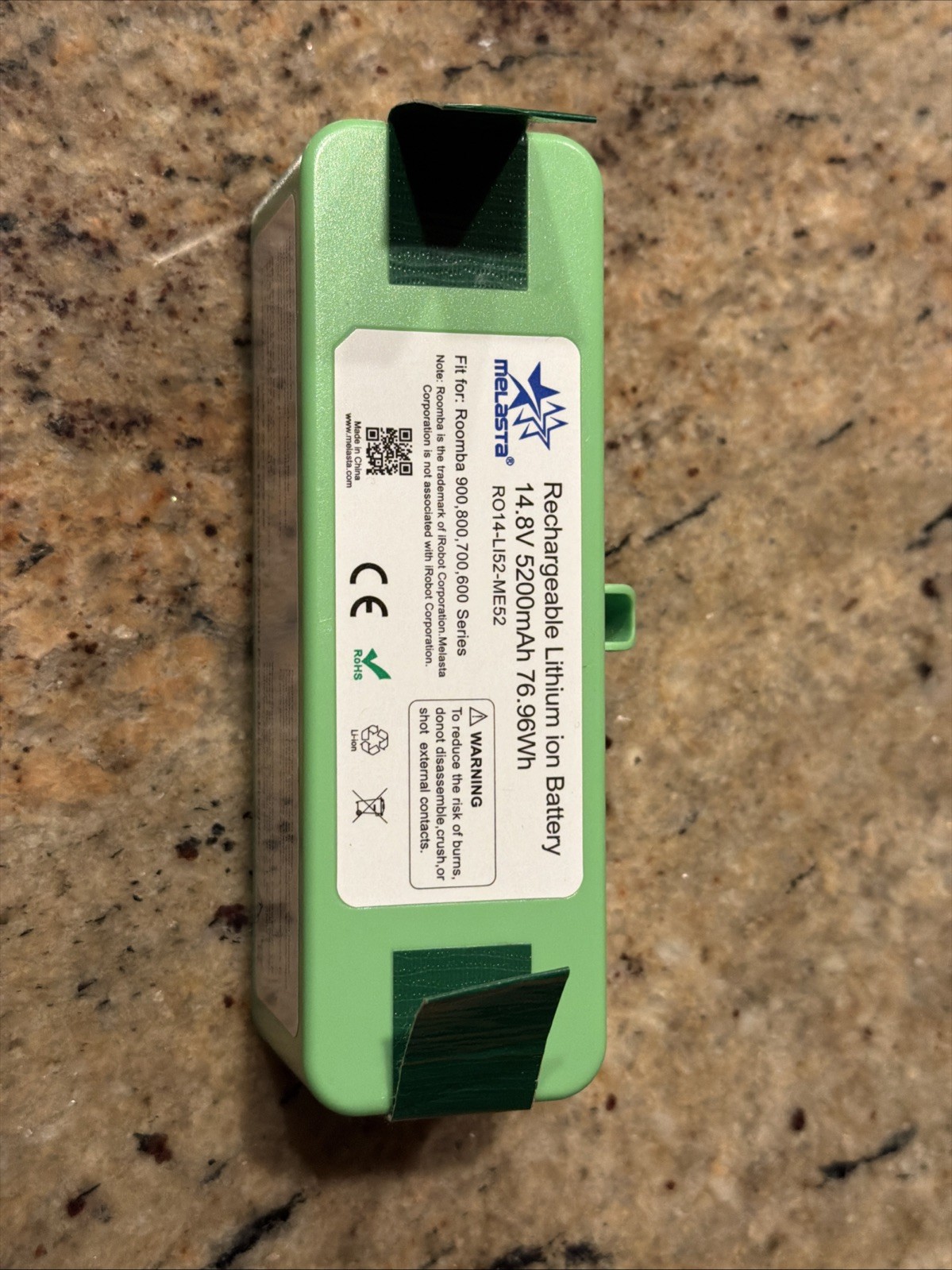 iRobot Roomba 900, 800, 700, 600 series battery – New Open Box – Melasta 14.8v