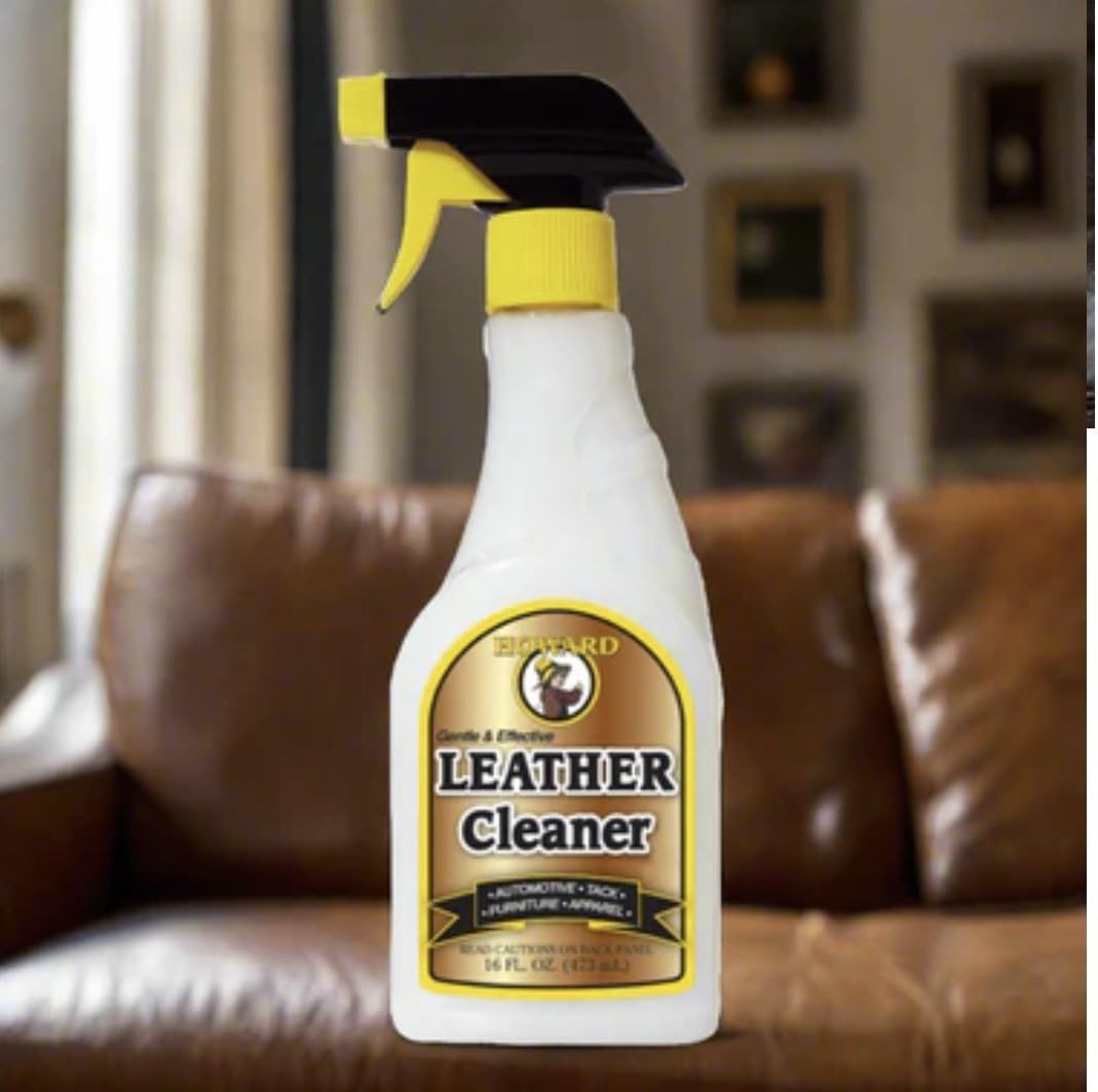 Howard Products LTC016 Leather Cleaner, 16 oz, Clear