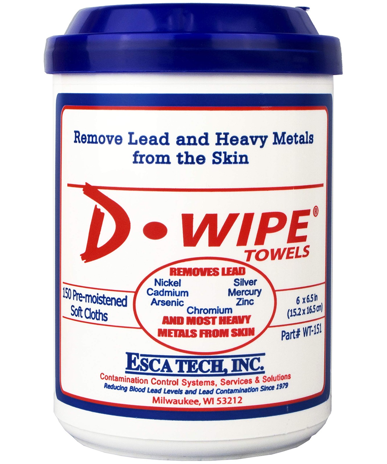 D-Lead D-Wipe Disposable Towels – 150 towels Per 150 Count (Pack of 1)