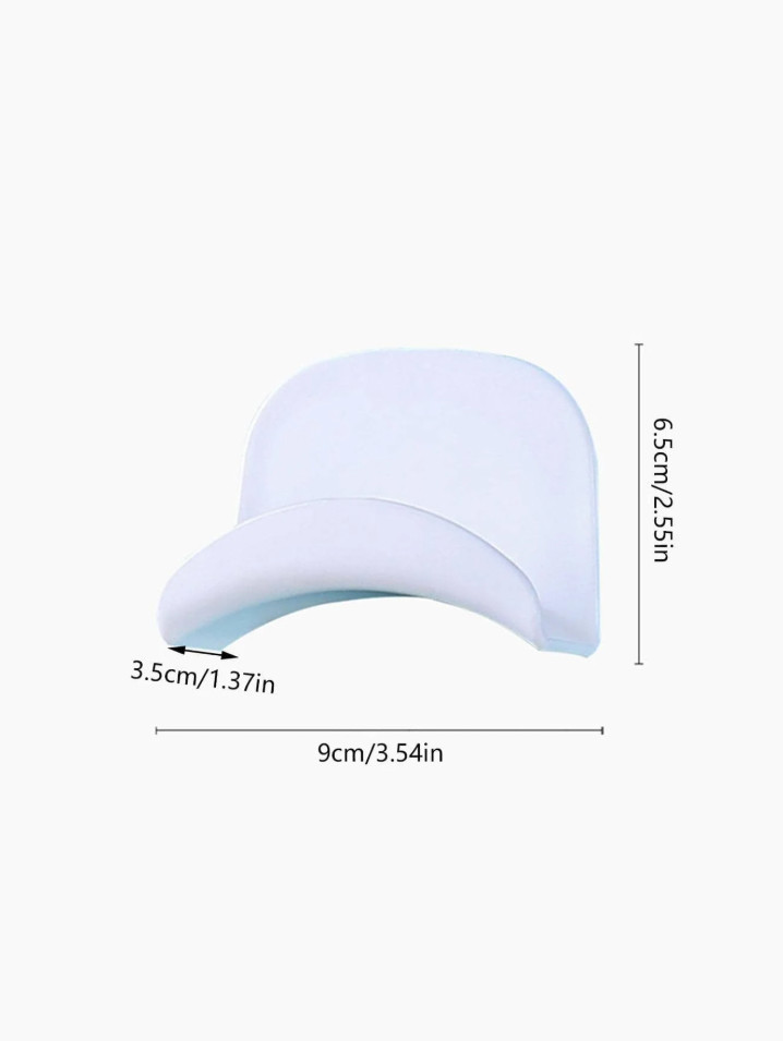 1 pc Wall-Mounted Headphone Hook No-Drill Adhesive Bracket for Earphones
