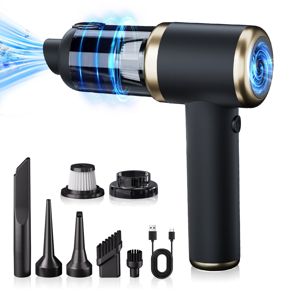 3 in 1 Car Vacuum Cleaner 95000PA Air Blower Wireless Handheld Rechargeable Mini