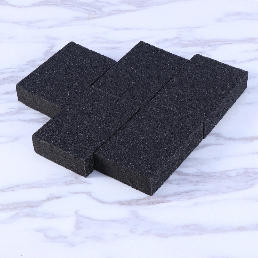 5PCS melamine sponge foam pads sanding sponge kitchen cleaning sponge Black