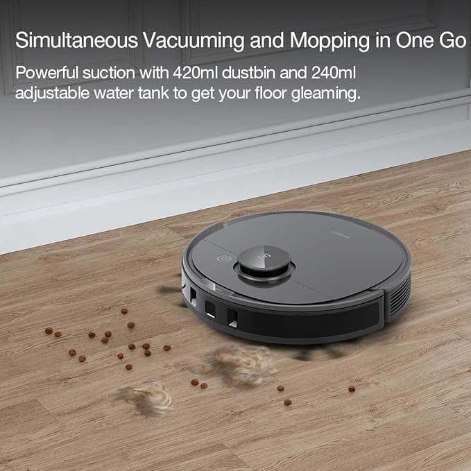 45 – Ecovacs Deebot Ozmo T8 Robot Vacuum Mop Cleaner Precise DLX11