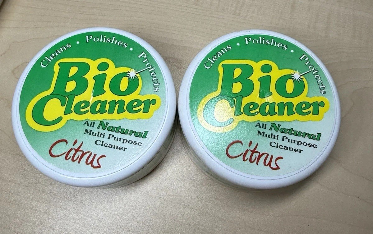 Bio Cleaner All Natural Multi-Purpose CITRUS Cleaner 10.5 Oz W/Sponge Bundle 2