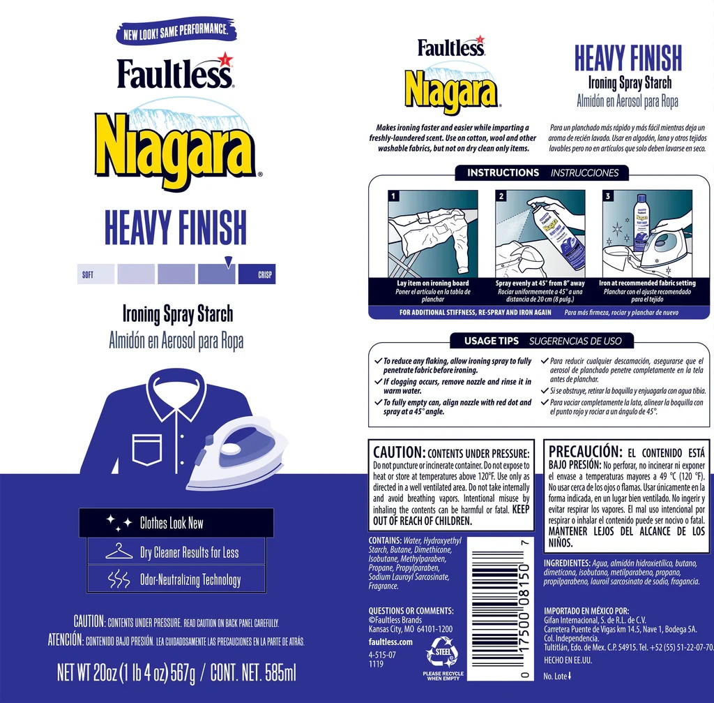 Faultless Heavy Finish 20oz (3 Pack)