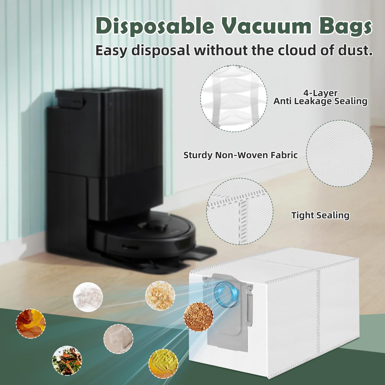 Accessories Kit for Roborock Q Revo/Qrevo 2R3W / QX Revo / QRT78