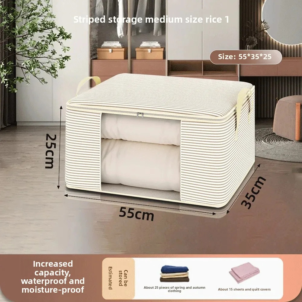 Household Large Foldable Storage BagClothingQuiltAnd Miscellaneous Items Storage
