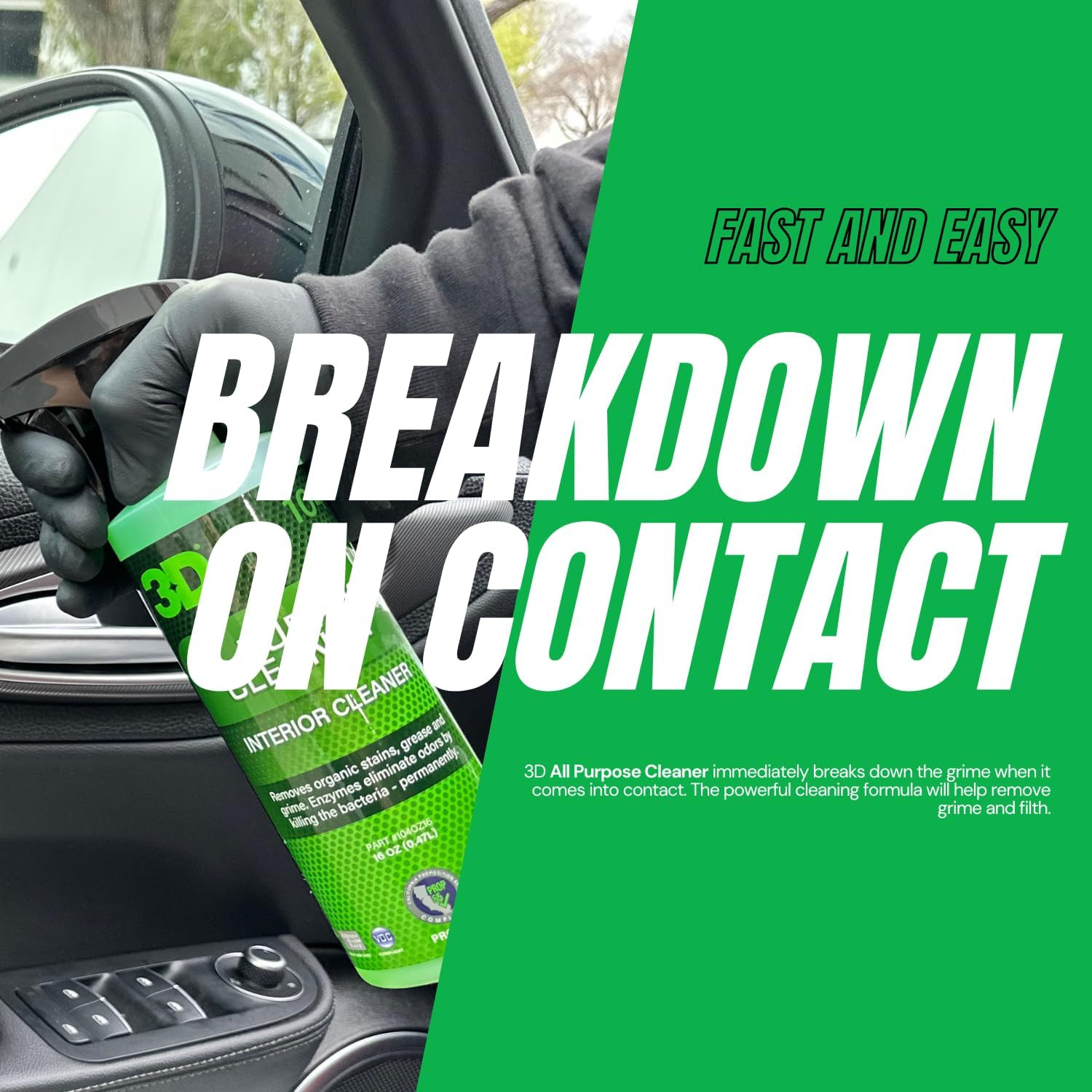 All Purpose Cleaner – High-Performance Interior & Exterior Car Cleaner for Vinyl