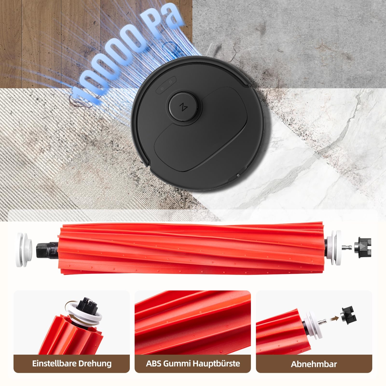 26 Pack Accessories for Roborock Qrevo S Pro/QV 35A /QV 35S /QR598 /QR798 Vac…