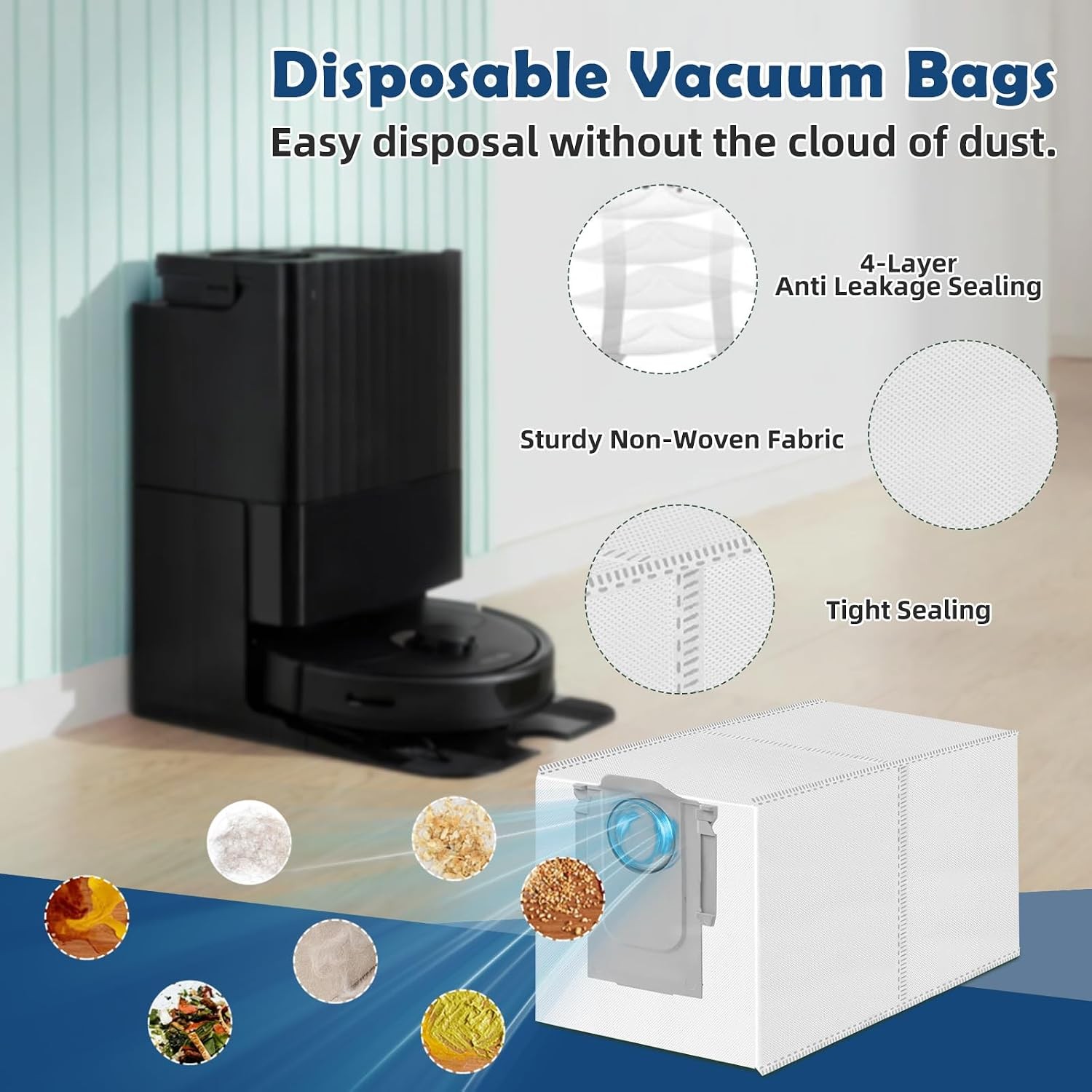 Accessories Kit for Roborock Qrevo S/Qevo Pro/Qrevo Plus | Robot Vacuum