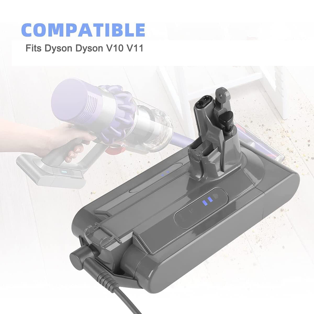 For Dyson V10 V11 Absolute Animal Vacuum Cleaner Battery Power Adapter Charger