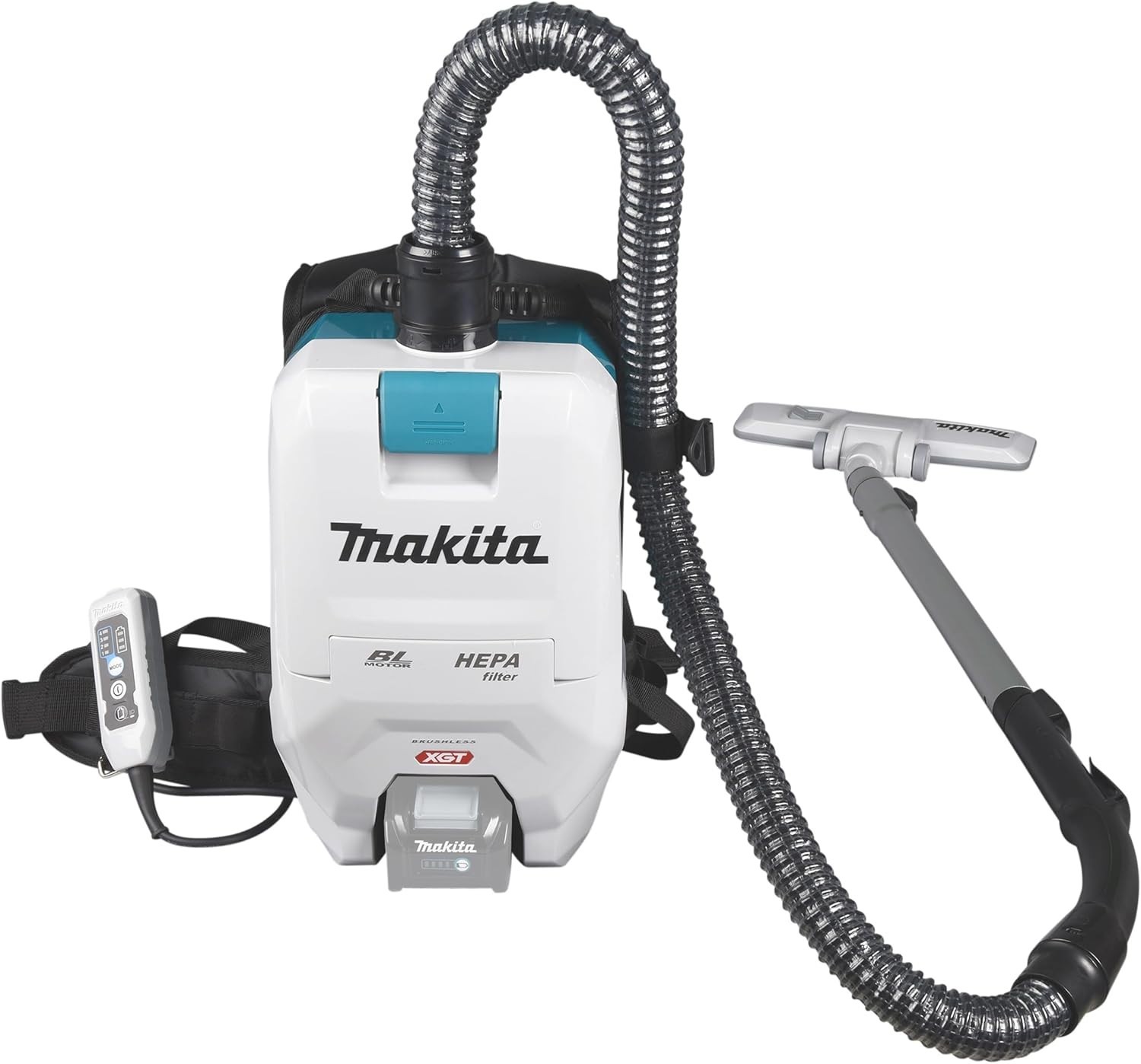 Makita VC008GZ 40V Brushless Backpack Type Vacuum Cleaner 2L 195W Body Tool Only
