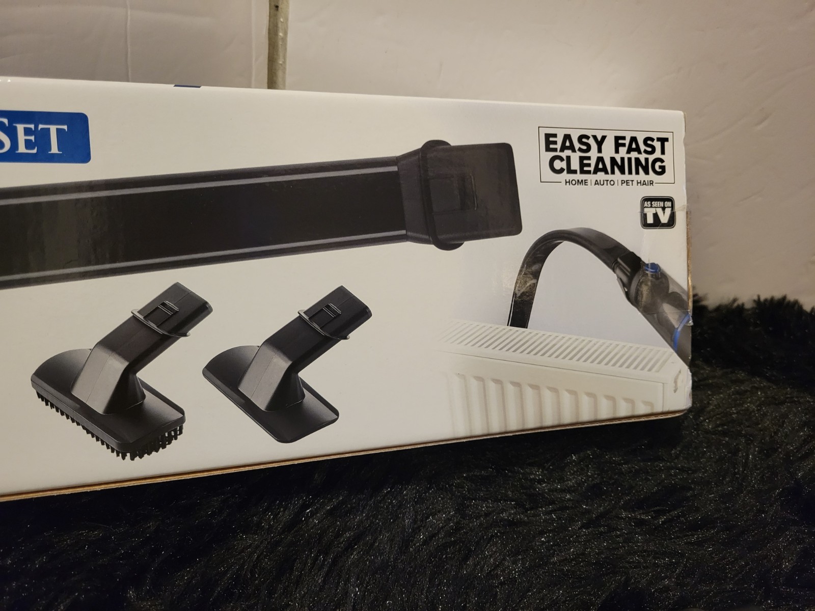 Ruvio Pro Heavy Duty Cordless Vacuum 3Pc Accessory Kit READ