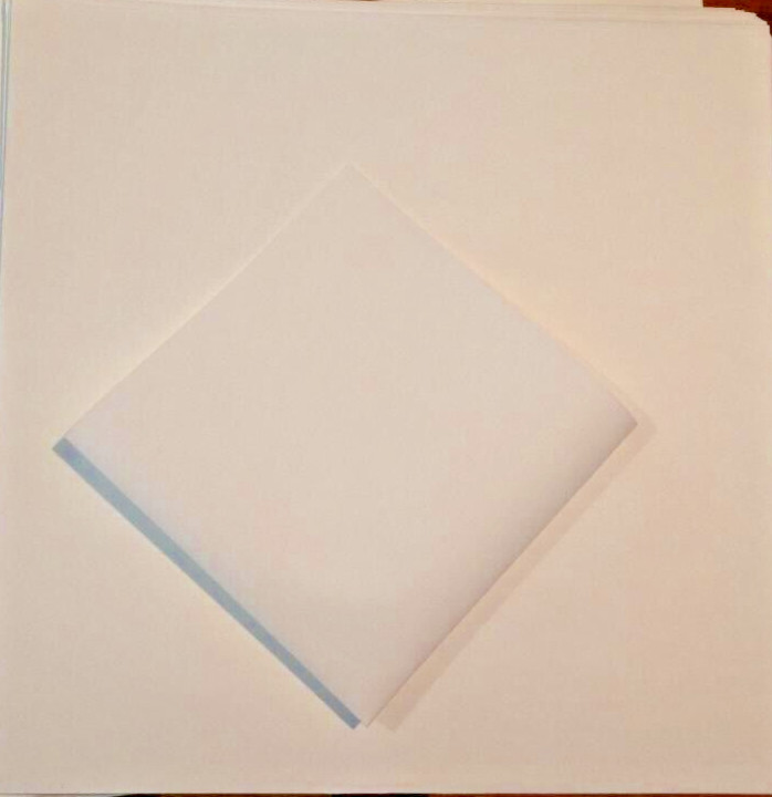 Streak Free Factory Microfiber Cleaning Cloth 16 x 16 inch White 500 Case Pack