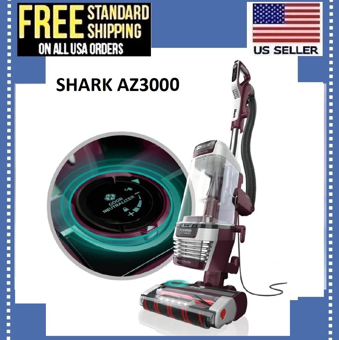 Shark Stratos AZ3000 Powered Self-Cleaning Brushroll DuoClean Vacuum Cleaner