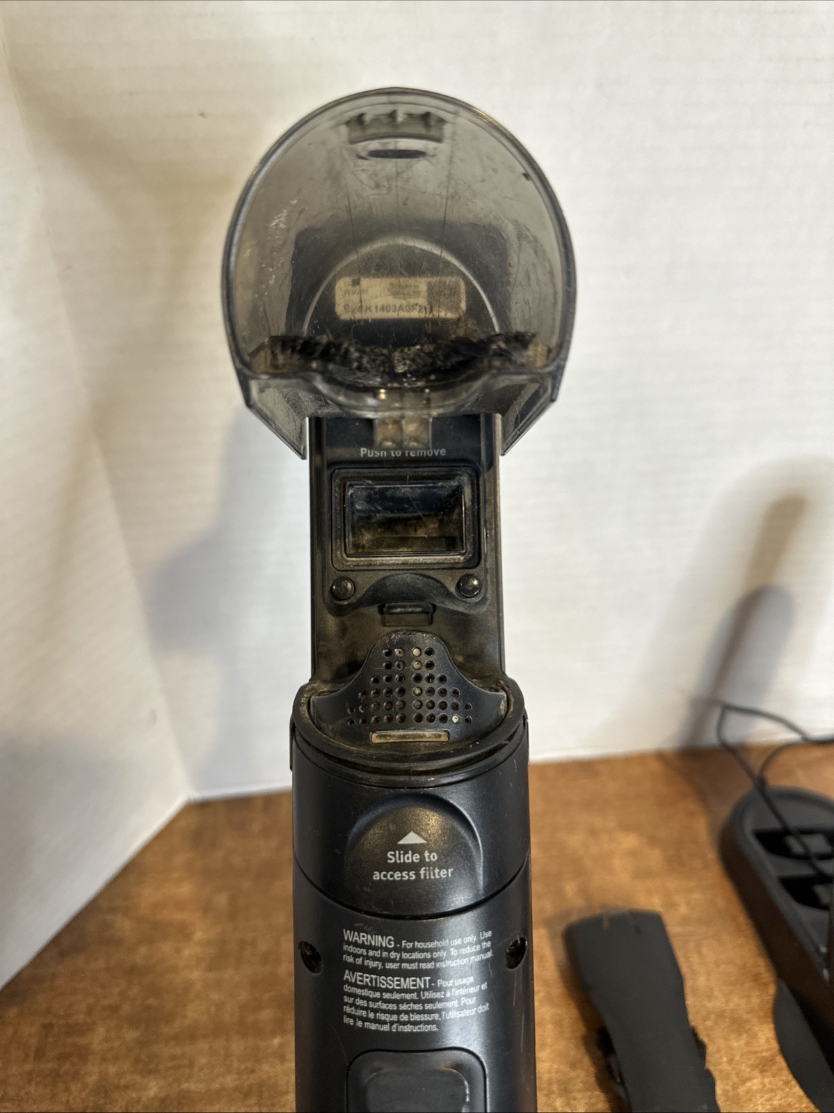 Shark WandVac WV201 Cordless Handheld Vacuum Cleaner * PARTS & REPAIR – READ *