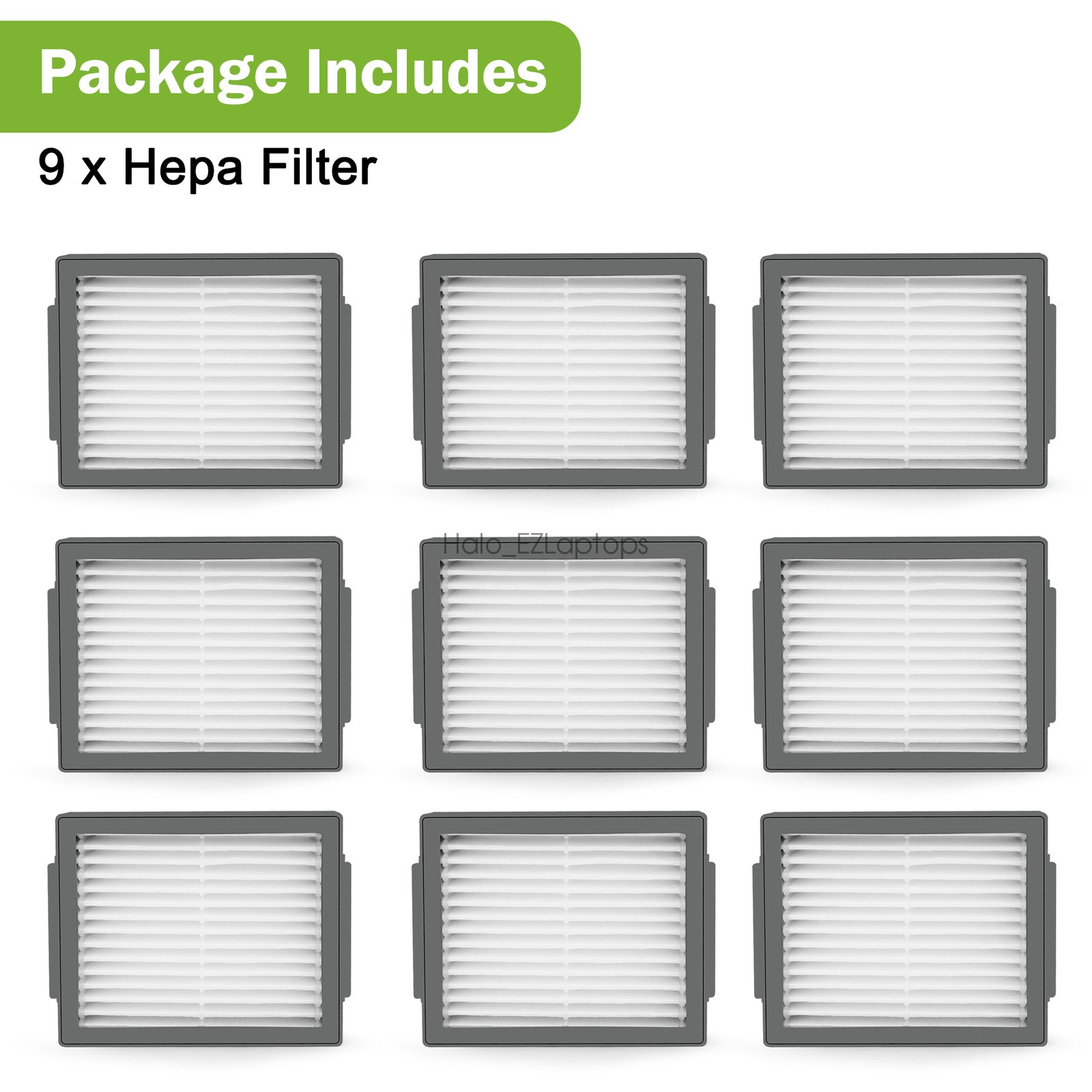 iRobot Roomba Filter 9Pcs For i7 i3 i6 i8 E5 E6 E7 Vacuum Cleaner
