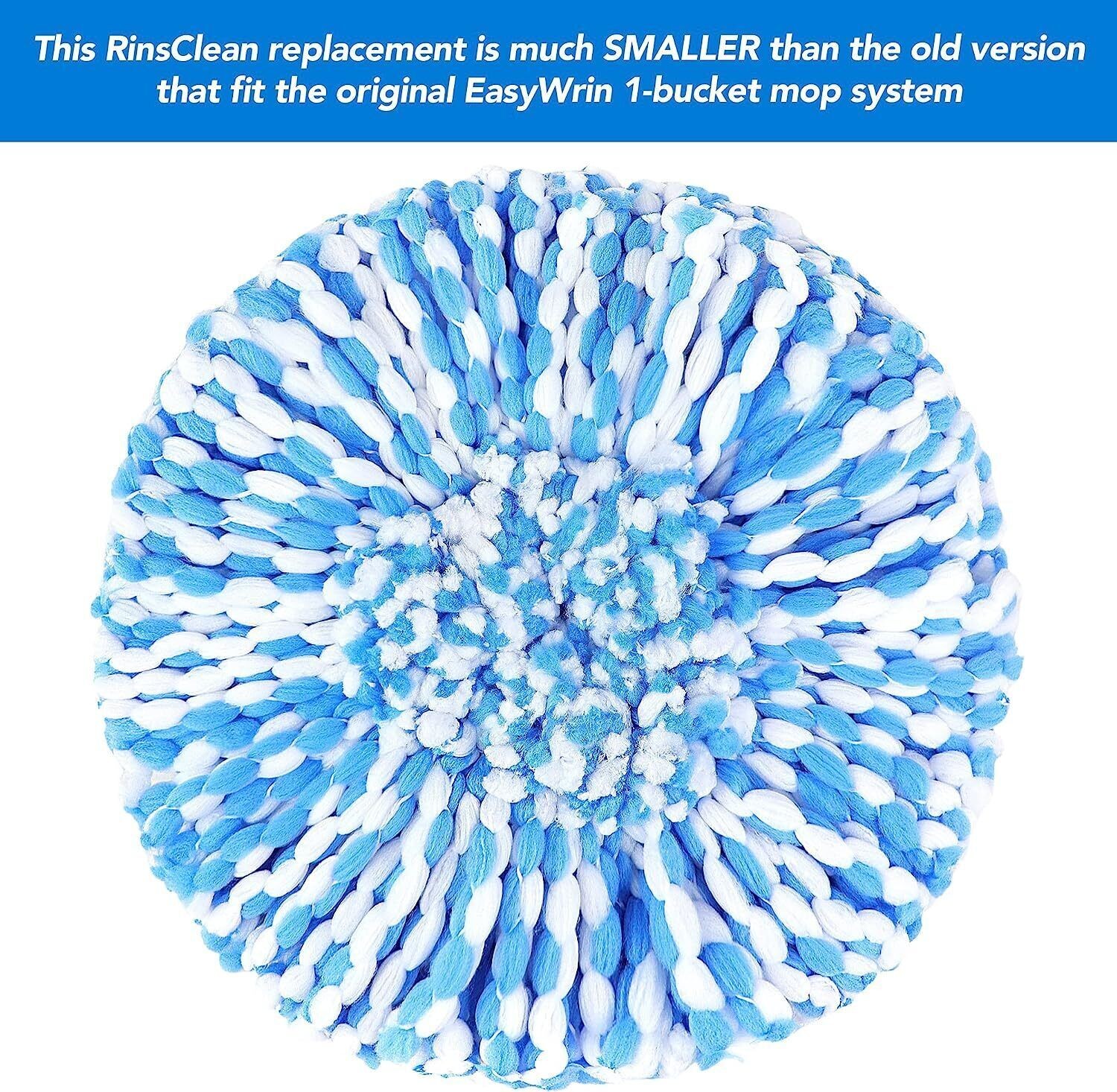 3x Replacement Microfiber Mop Head Wring Refill For O-Cedar RinseClean Spin Mop