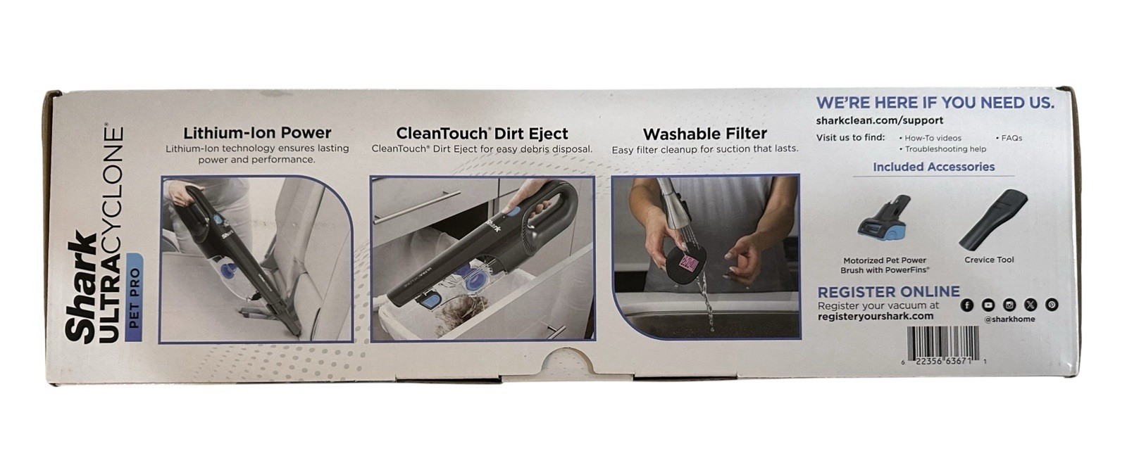 Shark CH950WM UltraCyclone Pet Pro Cordless Vacuum New – Sealed Box