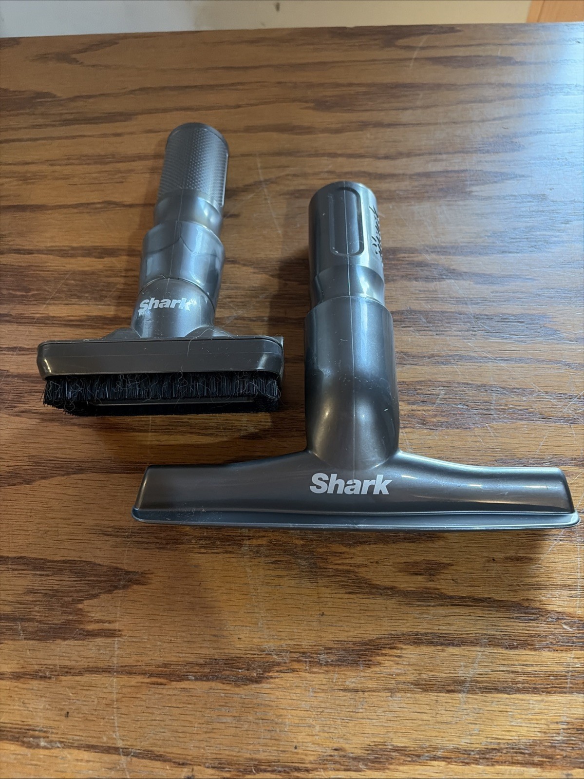 Shark Vacuum Upholstery & Stair Brush Head Tool Attachment Set of 2 Parts