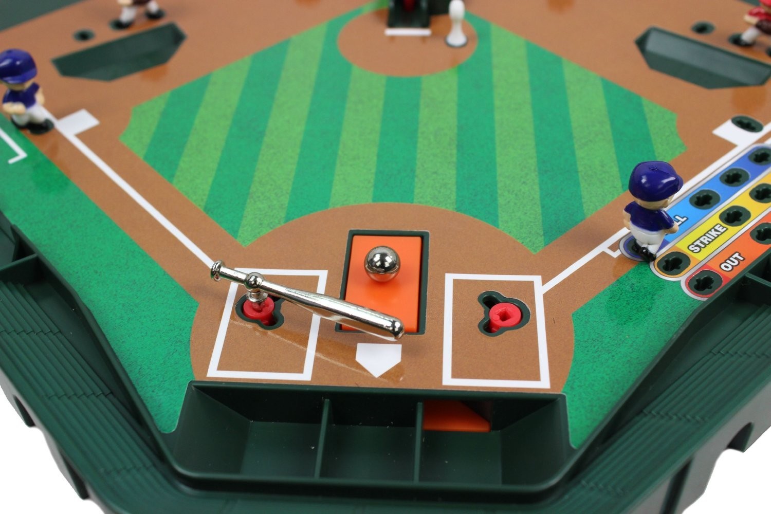 Game Zone Super Stadium Baseball – Realistic Tabletop One Size, Natural