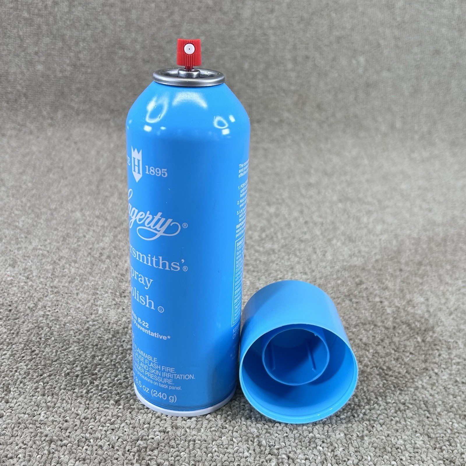 Hagerty Silversmiths Spray Polish Aerosol 8.5 oz With R-22 Tarnish Preventer