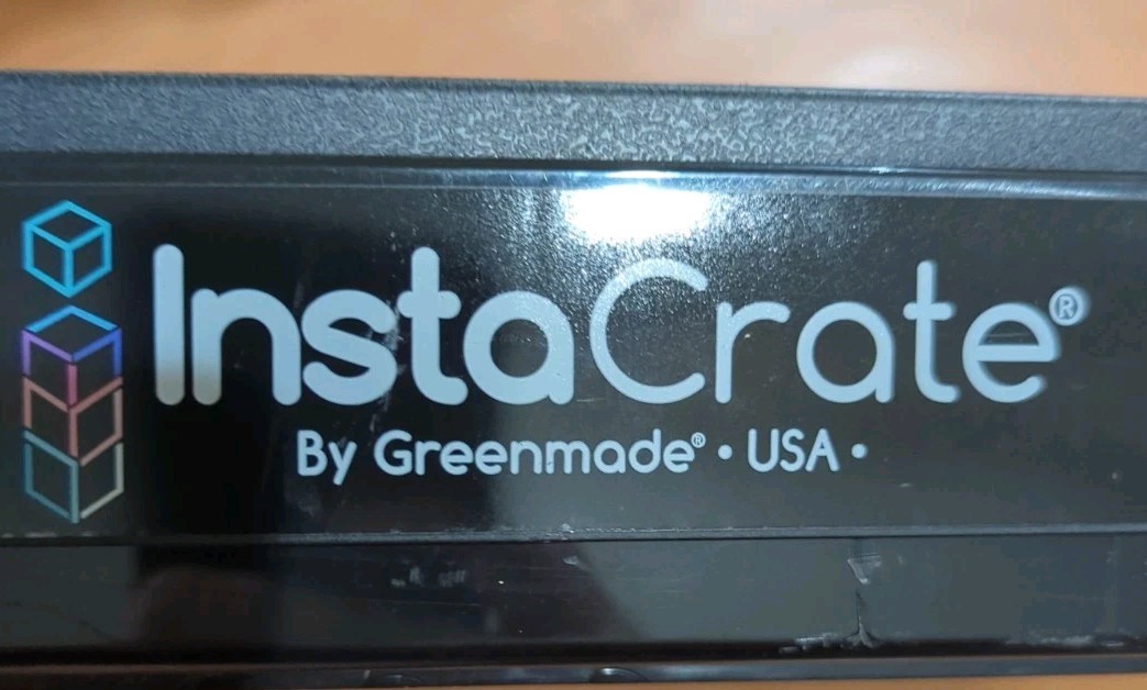 Greenmade Instacrate 12 Gallon Tote Instant Storage Solution Stackable Folds