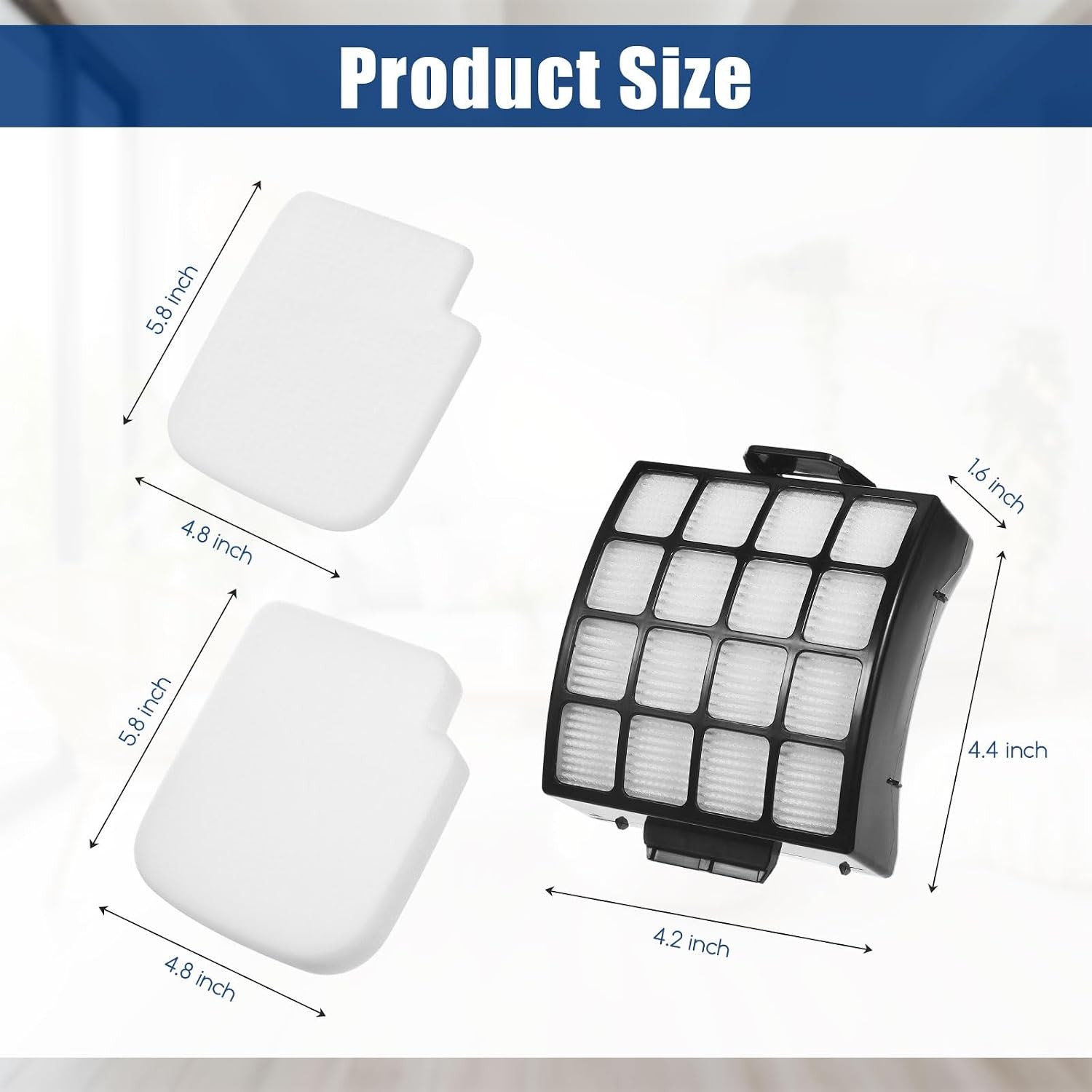 AZ3002 AZ3000 AZ3000W Replacement Filter Kit Compatible with Shark Stratos