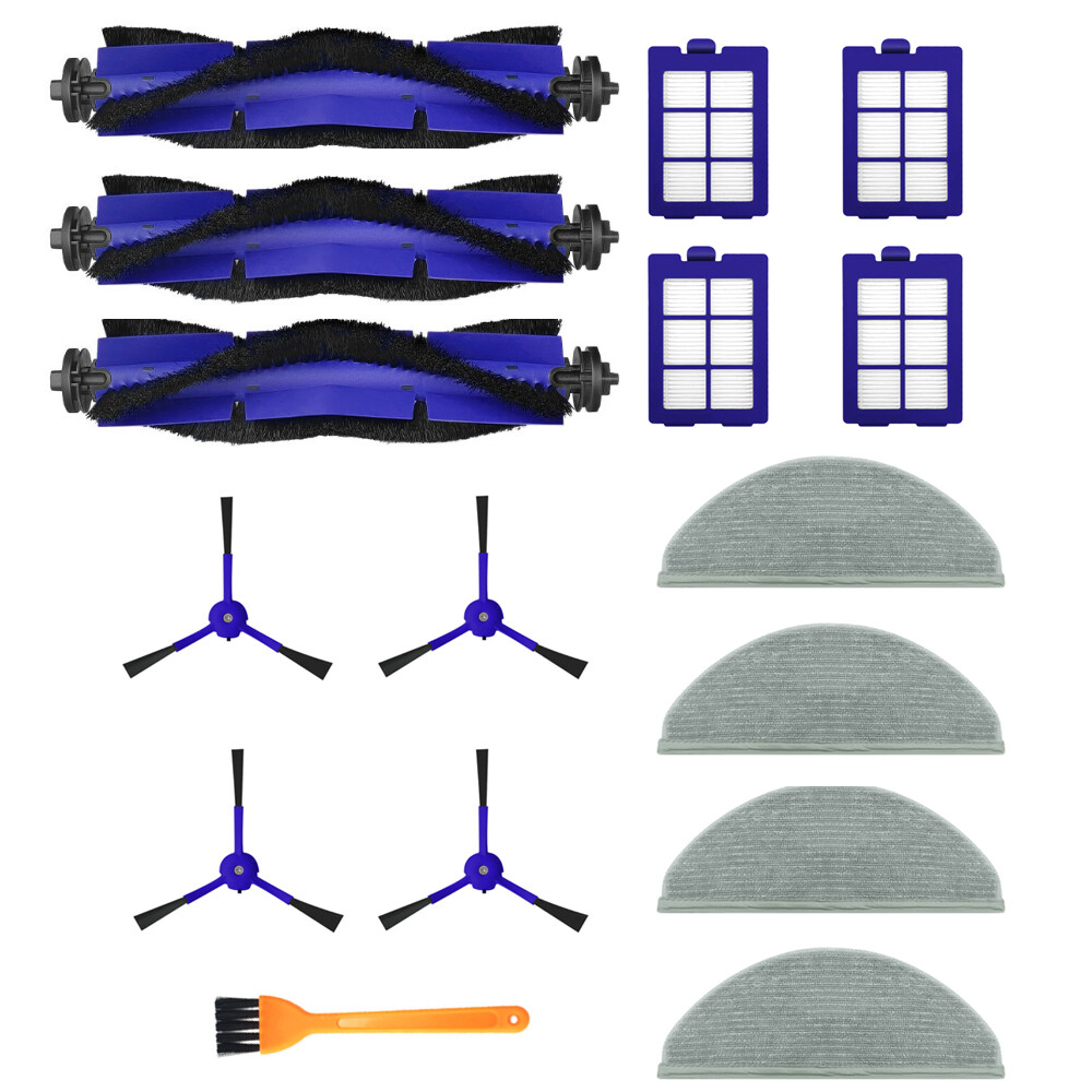 For Eufy RoboVac X8 Series RoboVac X8 Hybrid/RoboVac X8 Roll Brush Filter 16pcs