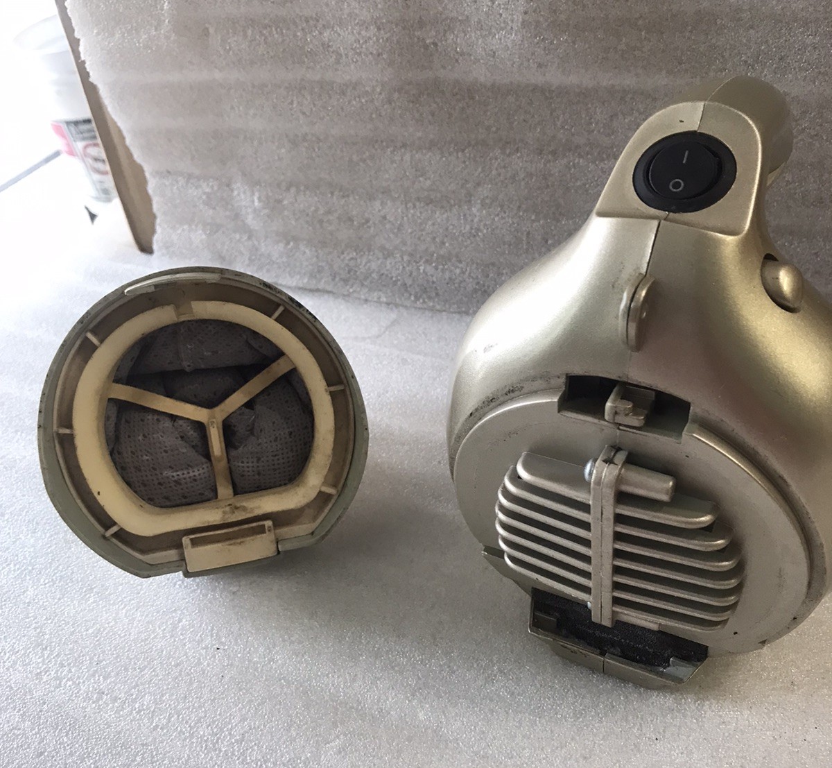 Euro-Pro X Ultra Shark Turbo Handheld Vacuum EP366 Bagless 600W Base Only Tested