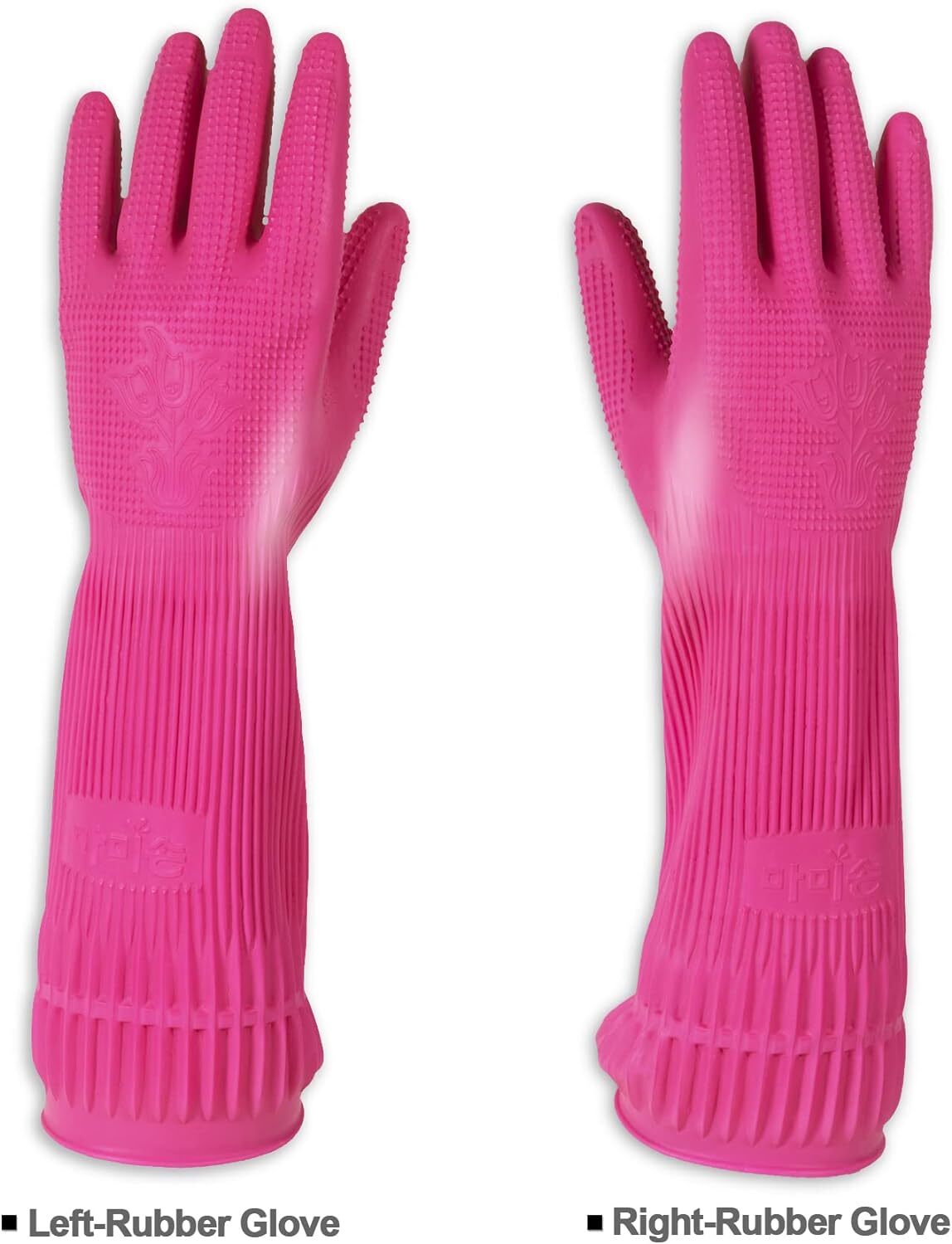 Mamison Quality Rubber Gloves Made in Korea Dish Washing Gloves