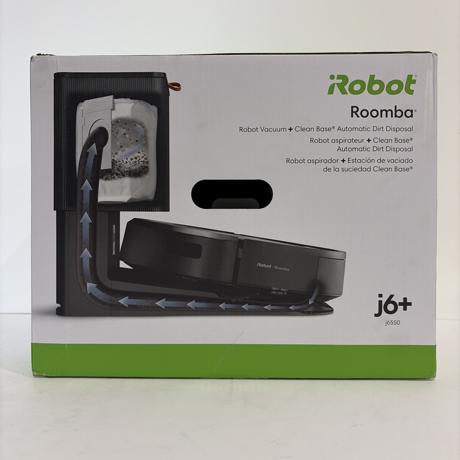 Brand New! iRobot Roomba j6+ Robot Vacuum – Graphite (J655020)