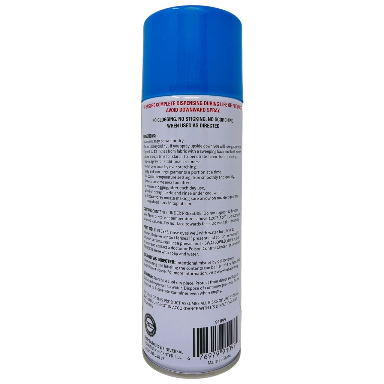 Professional Formula Spray Starch – Fresh Scent, 13oz. (Pack of 2)