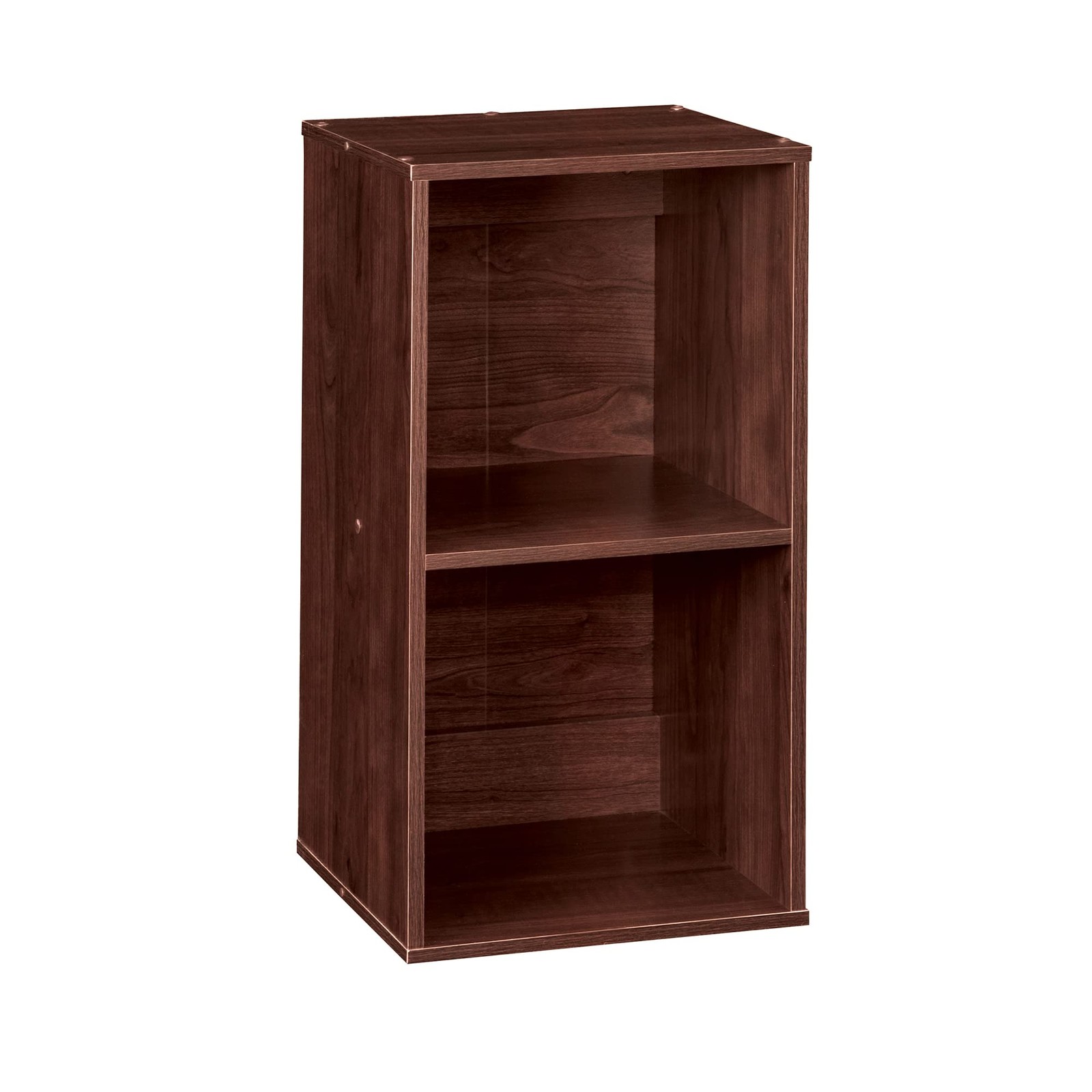 Closetmaid Dark Cherry 2 Cube Storage Organizer Stackable Or Hangable Unit